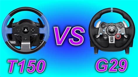 So, the g29 and g923 is actually a better choice. I'm not sure what that means, since the G wheels are only gears. The 923 still competes with the 150 pro and at a big savings With the T, I'd probably recommend it over the Thrustmaster. G29? Different situation. I think the build quality of the T150 is terrible compared to Logitech.